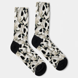 Skull Patterned Socks