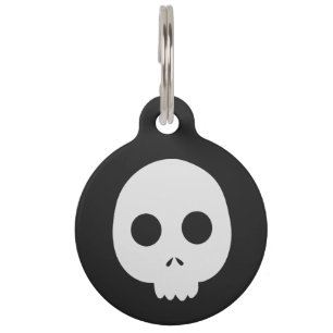 Skull Pet Tag