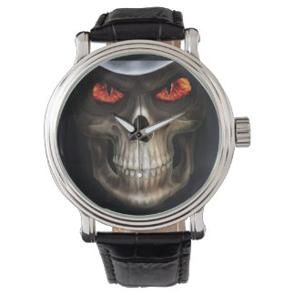 skull phone watch