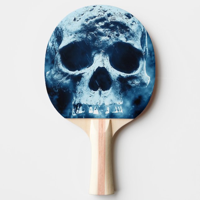 Skull Ping Pong Paddle (Front)