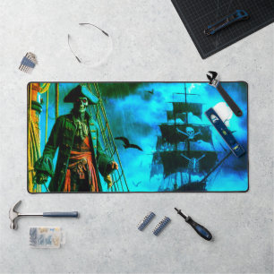 Skull Pirate Desk Mat