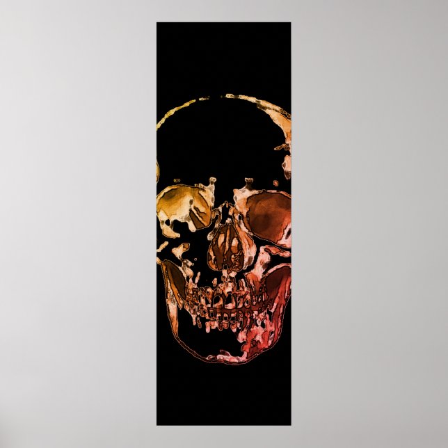 Skull Pop Art Poster (Front)