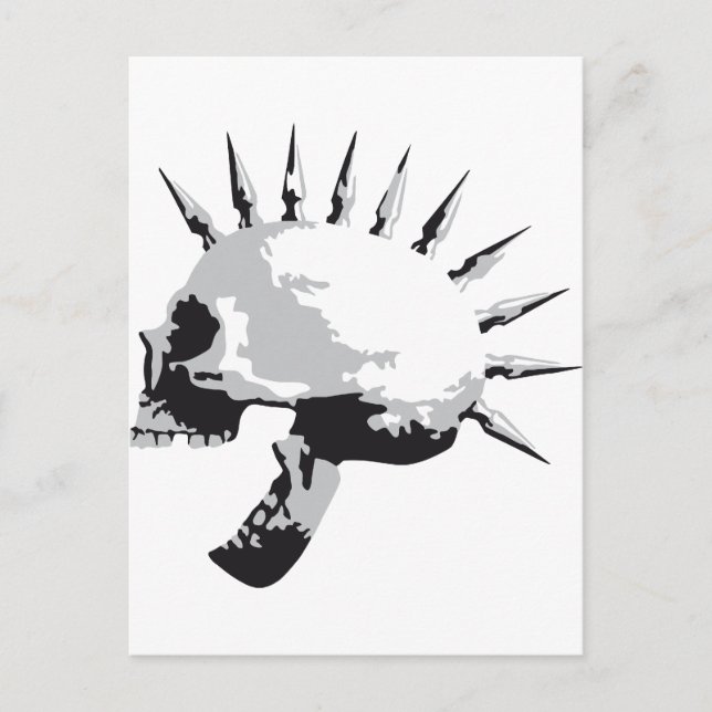 skull postcard (Front)