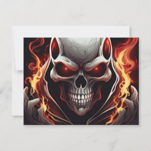 Skull Postcard