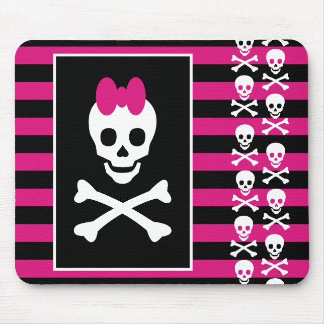 Skull Princess Mouse Pad (Front)