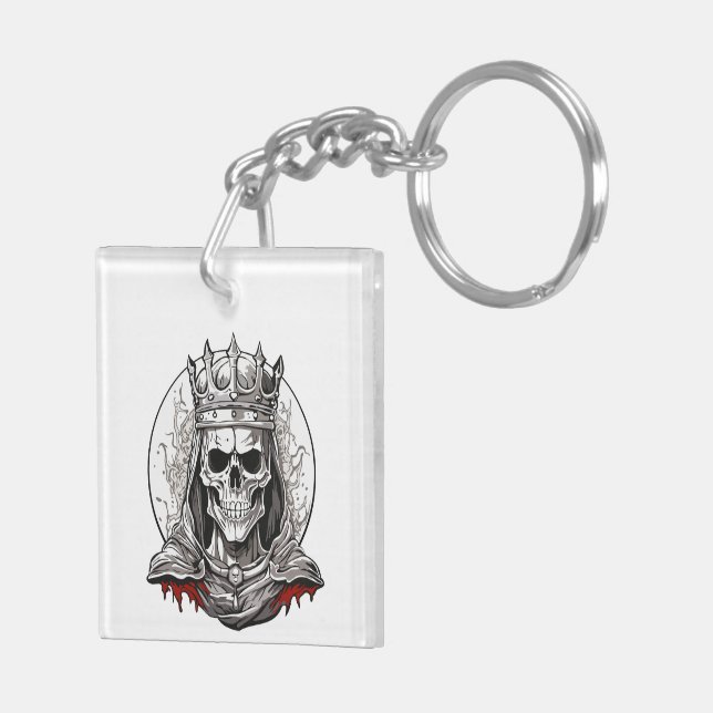 SKULL QUEEN KEY RING (Back Right)