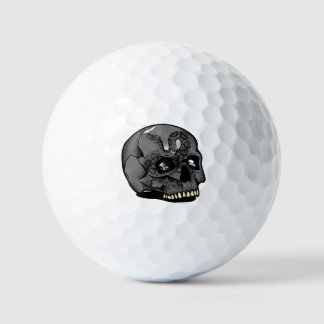 Skull Rebel Street Culture Golf Balls