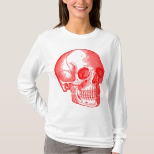 Skull - Red T-Shirt