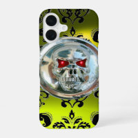 SKULL RIDERS DAMASK GEMSTONE Topaz Yellow