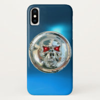SKULL RIDERS MONOGRAM blue