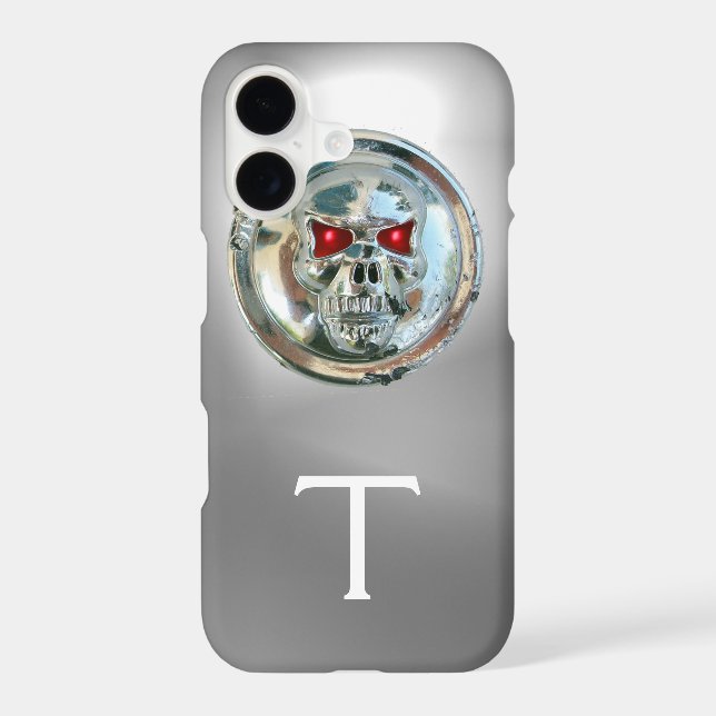 SKULL RIDERS MONOGRAM white (Back)