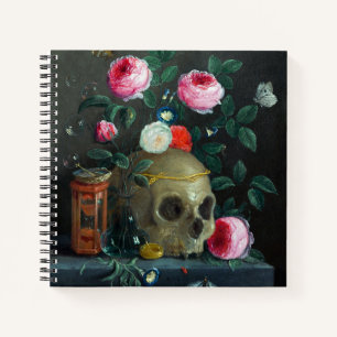 Skull & Roses Notebook