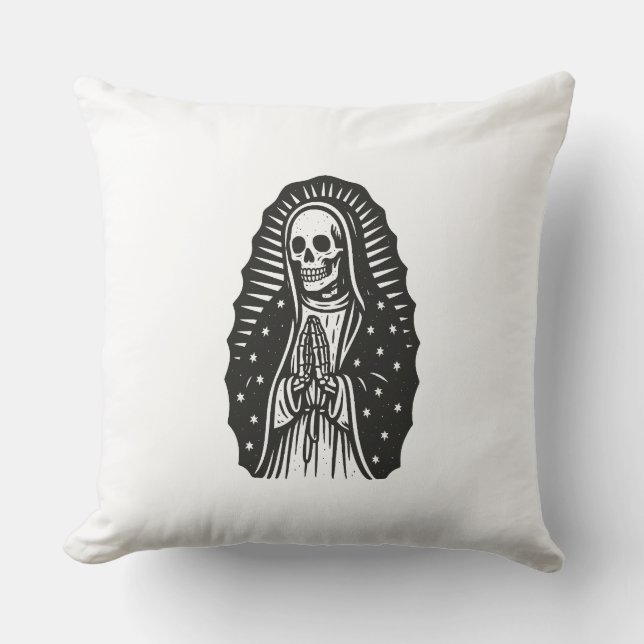 Skull Saint Cushion (Front)