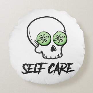 Skull self care pillow