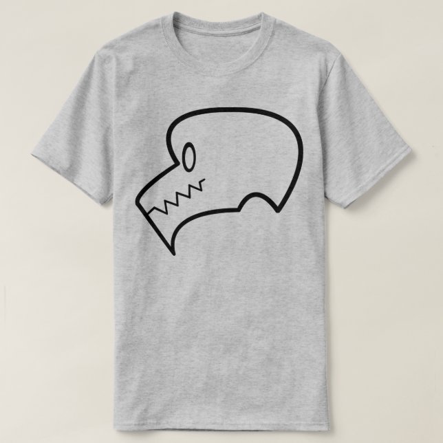 Skull Side T-Shirt (Design Front)