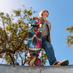 Skull Skateboard