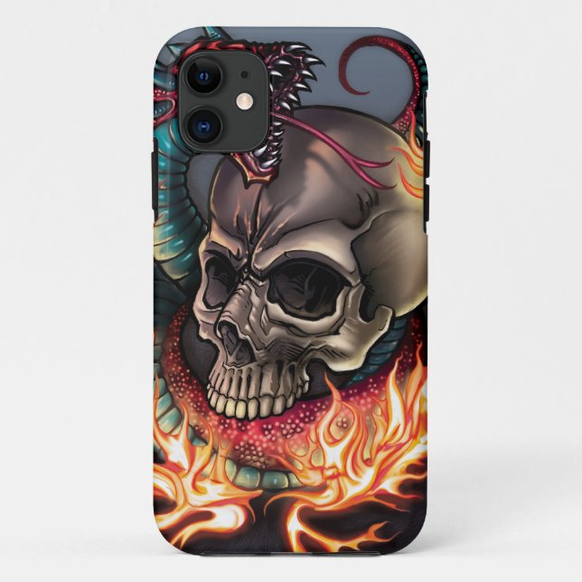 Skull + Snake Case-Mate iPhone Case (Back)