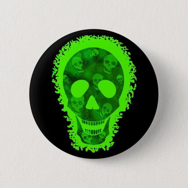 Skull Spectres Big Skull button (Front)
