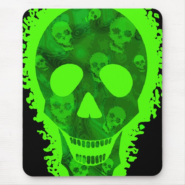 Skull Spectres big skull mousepad (Front)