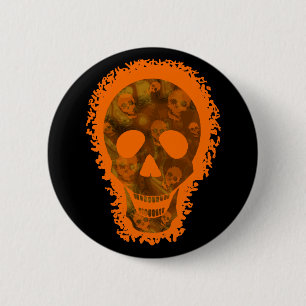 Skull Spectres Big Skull Orange button