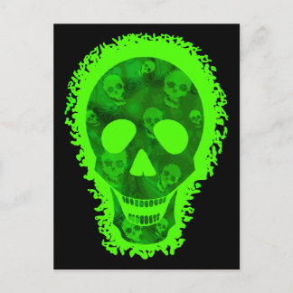 Skull Spectres Big Skull postcard