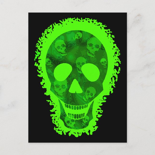 Skull Spectres Big Skull postcard (Front)