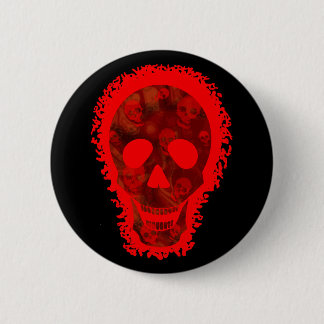 Skull Spectres Big Skull Red button