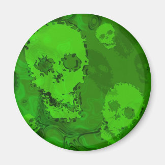 Skull Spectres fridge magnet