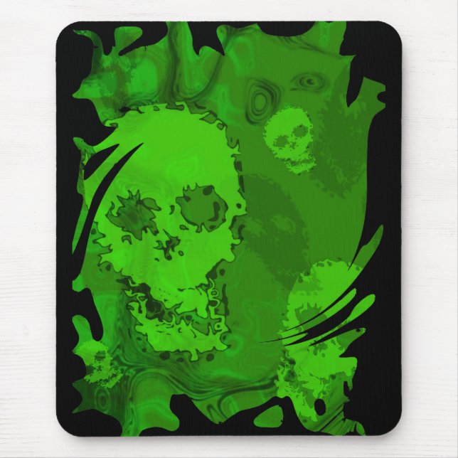 Skull Spectres swirl mousepad (Front)
