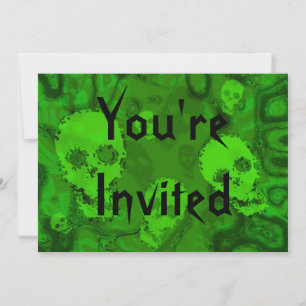 Skull Spectres 'You're Invited' invitation