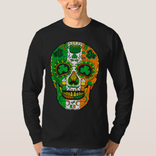 Skull St Patricks Day Irish Saint Patricks Day of T-Shirt