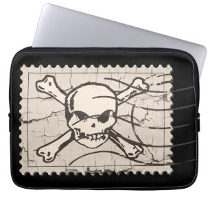 Skull Stamp Laptop Sleeve