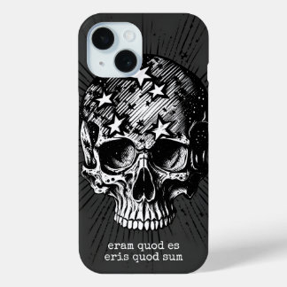 Skull & Stars III iPhone 15 Case
