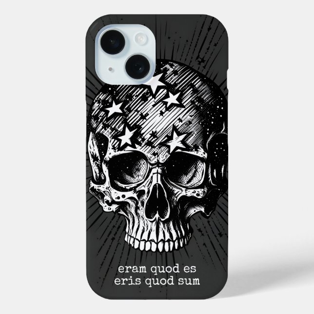 Skull & Stars III Case-Mate iPhone Case (Back)