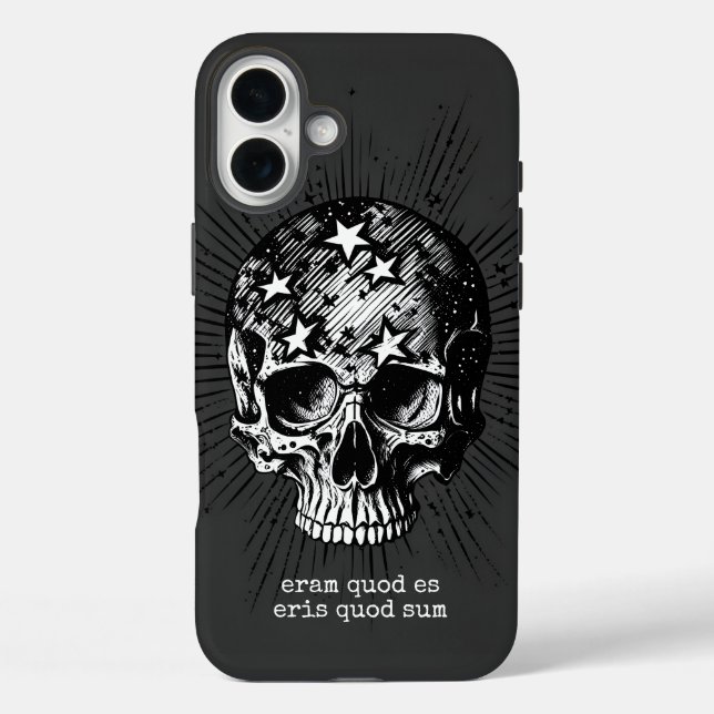 Skull & Stars III Case-Mate iPhone Case (Back)