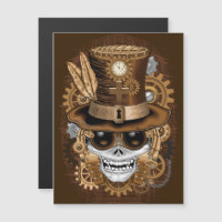 Skull Steampunk Voodoo Retro Machine