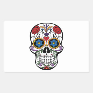 Skull sticker