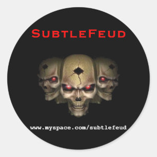 Skull Sticker