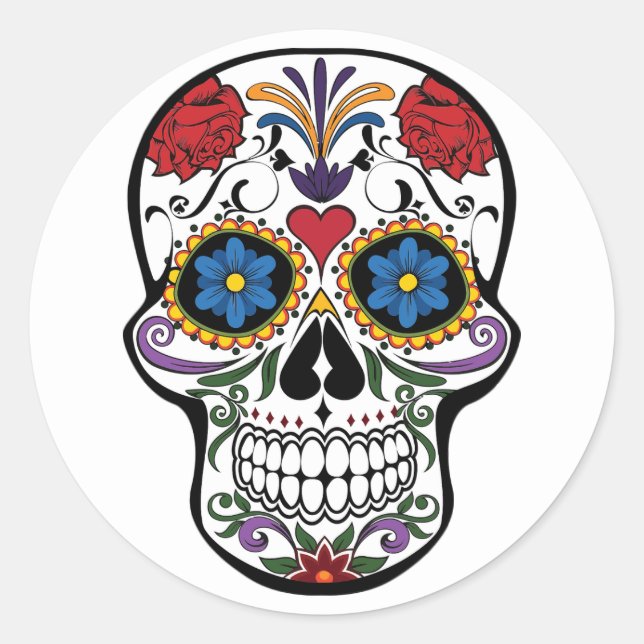 Skull sticker (Front)