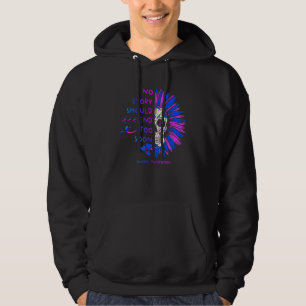 Skull Suicide Awareness  No Story Should End Too S Hoodie