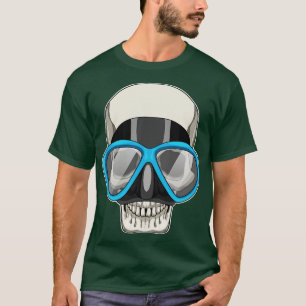 Skull Swimming Swimming goggles T-Shirt