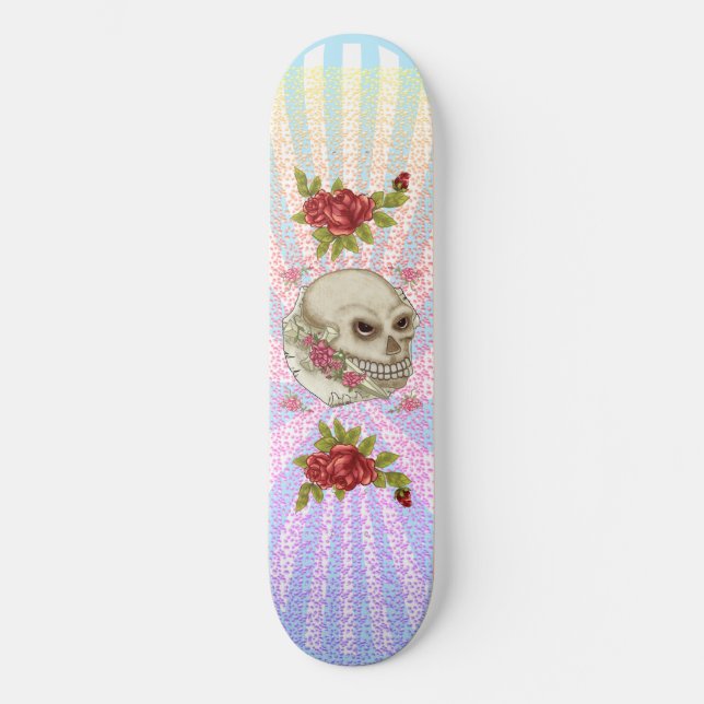 Skull Sword Skateboard (Front)