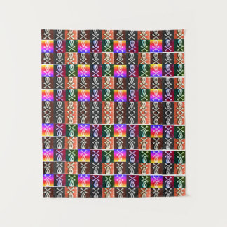 skull tapestry