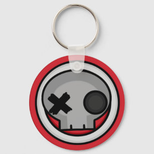 Skull Target Keychain