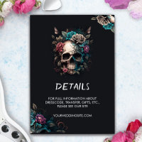 Skull Tattoo Rock and Roll Gothic Wedding