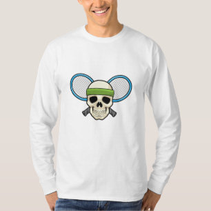 Skull Tennis Tennis racket T-Shirt