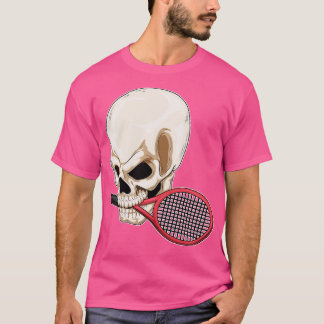 Skull Tennis Tennis racket T-Shirt