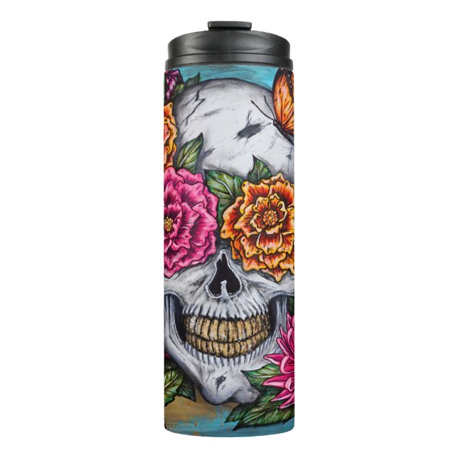 Skull Thermal Tumbler (Front)