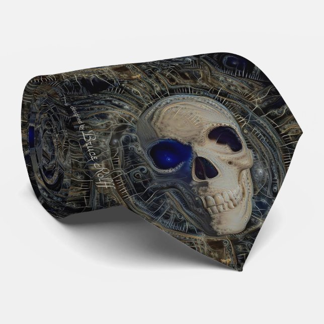 Skull Tie (Rolled)