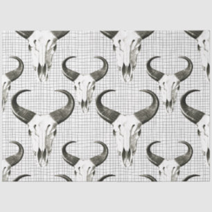 Skull Tissue for Decoupage Tissue Paper